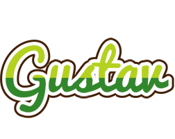 Gustav golfing logo