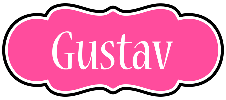 Gustav invitation logo