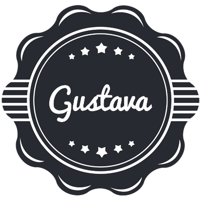 Gustava badge logo