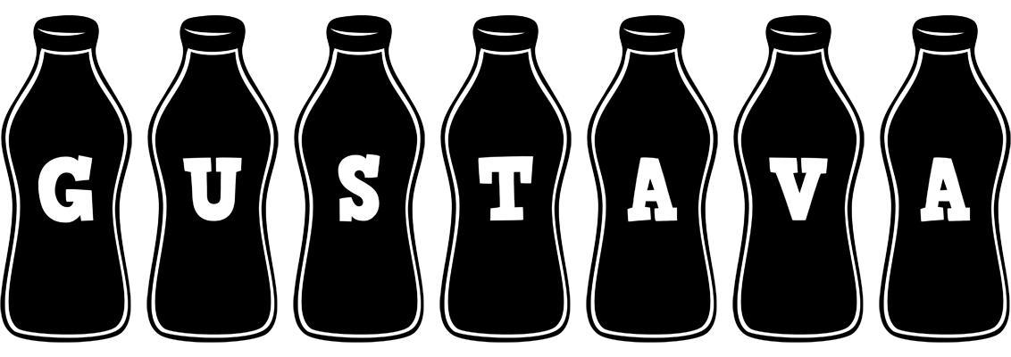 Gustava bottle logo