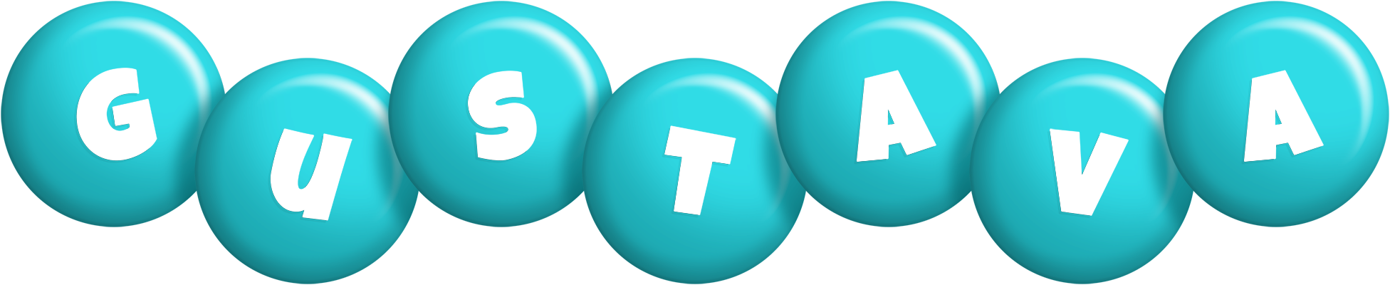 Gustava candy-azur logo