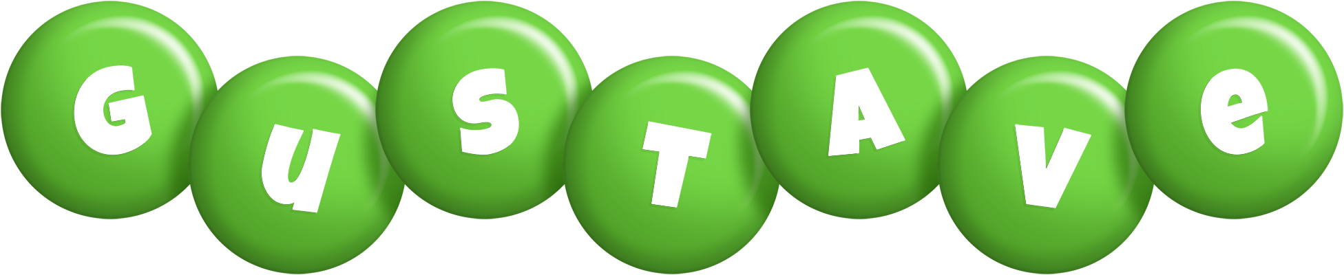 Gustave candy-green logo