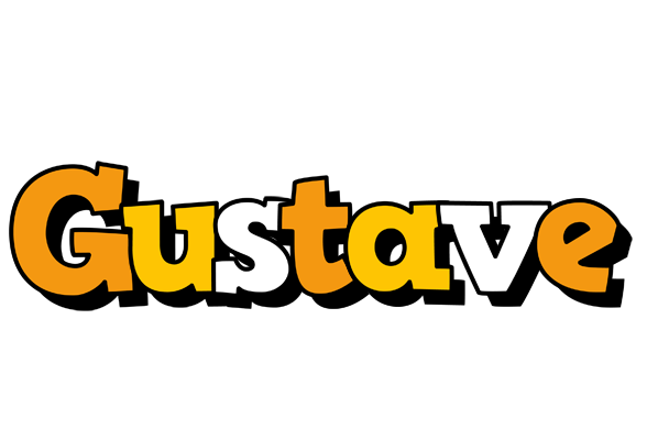 Gustave cartoon logo