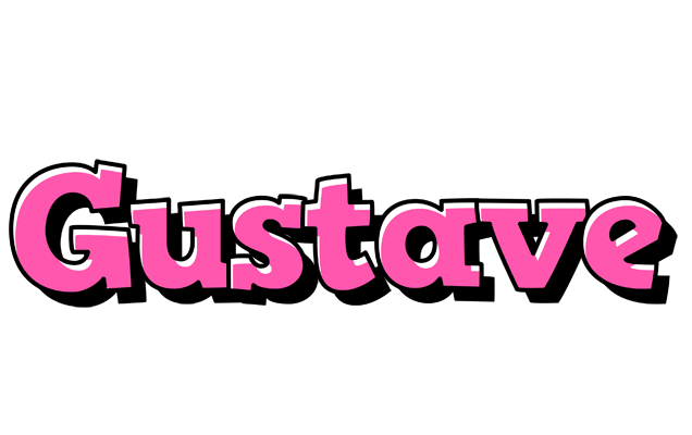 Gustave girlish logo