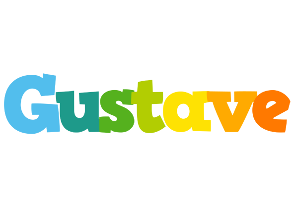 Gustave rainbows logo