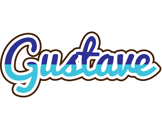 Gustave raining logo