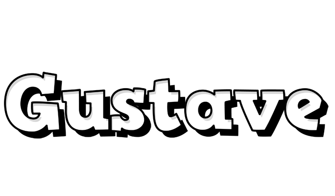 Gustave snowing logo