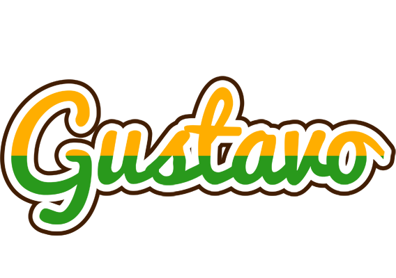 Gustavo banana logo