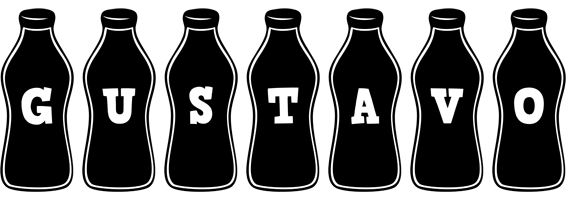 Gustavo bottle logo