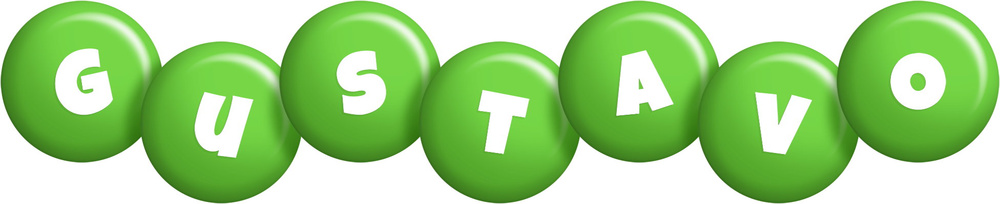 Gustavo candy-green logo