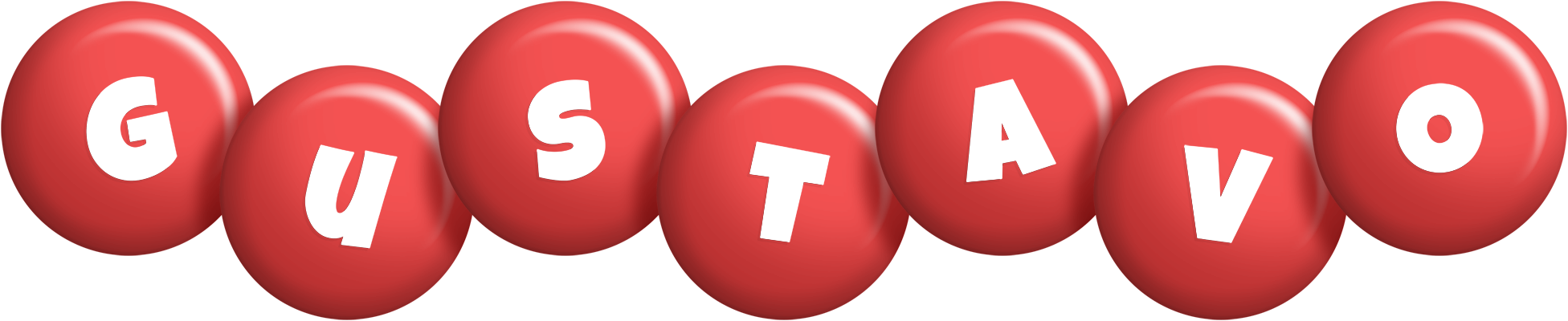 Gustavo candy-red logo