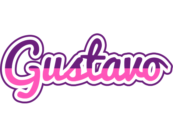 Gustavo cheerful logo
