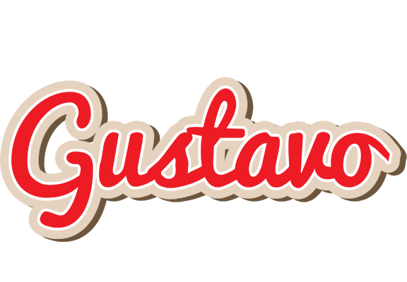 Gustavo chocolate logo