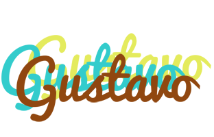 Gustavo cupcake logo