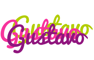 Gustavo flowers logo