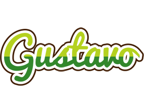 Gustavo golfing logo