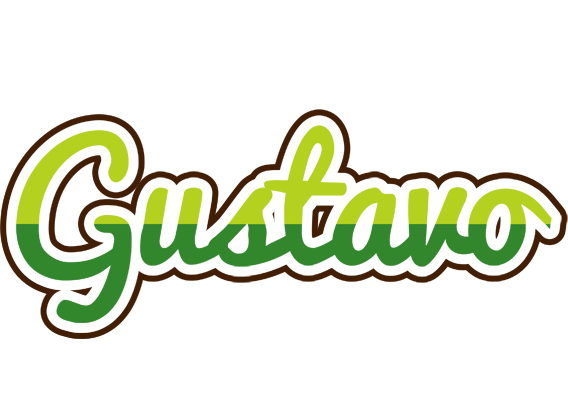 Gustavo golfing logo