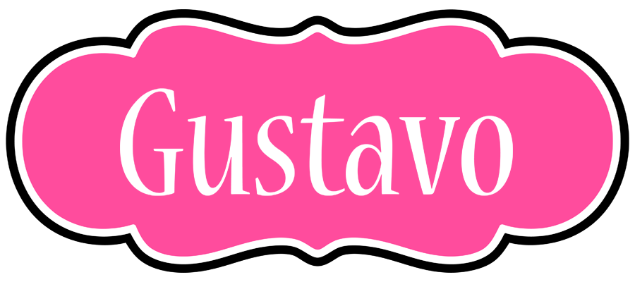 Gustavo invitation logo