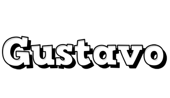 Gustavo snowing logo