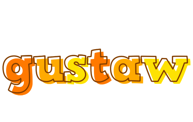 Gustaw desert logo