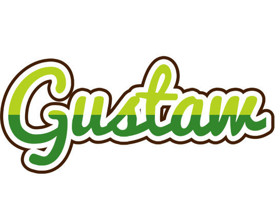 Gustaw golfing logo