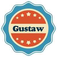 Gustaw labels logo