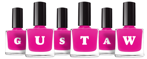 Gustaw nails logo