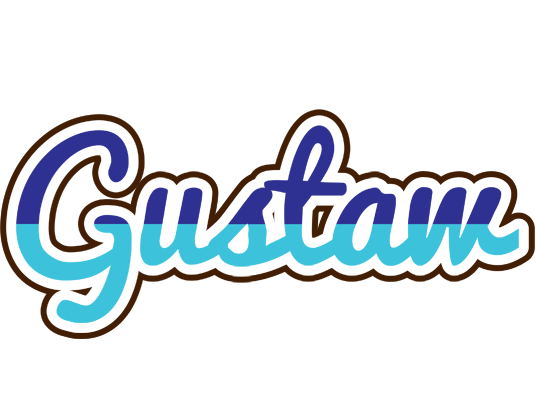 Gustaw raining logo