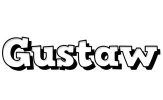 Gustaw snowing logo