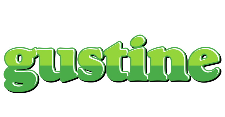 Gustine apple logo