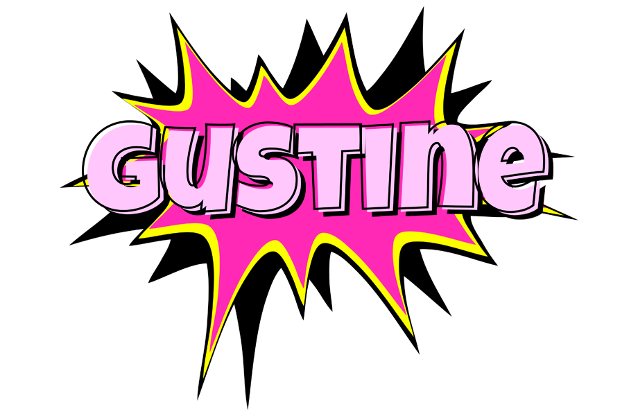 Gustine badabing logo
