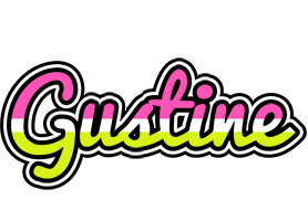 Gustine candies logo