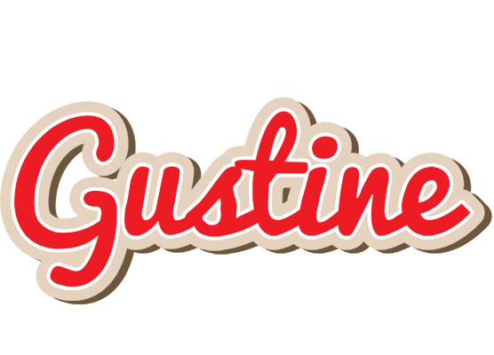 Gustine chocolate logo