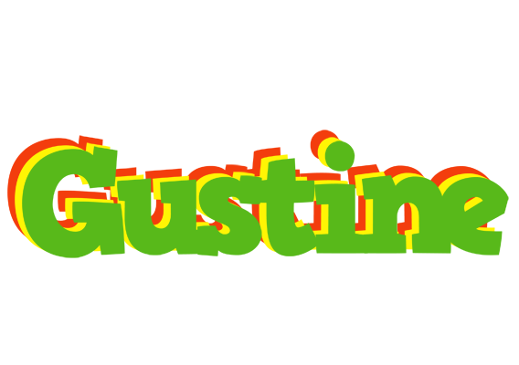 Gustine crocodile logo