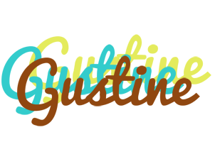 Gustine cupcake logo