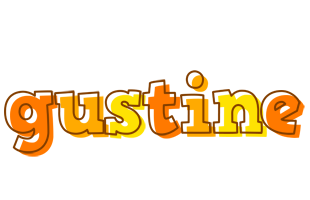 Gustine desert logo