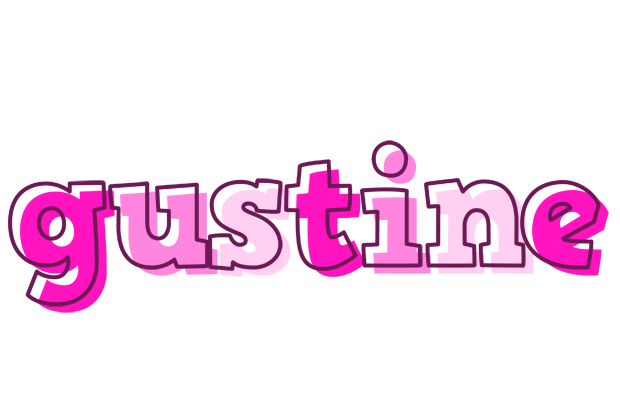 Gustine hello logo