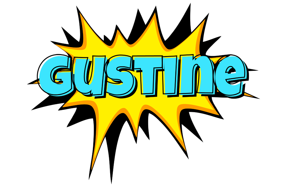 Gustine indycar logo
