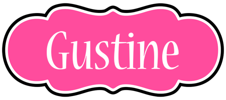 Gustine invitation logo