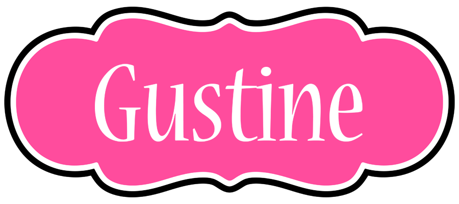 Gustine invitation logo