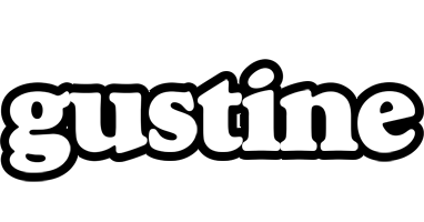 Gustine panda logo