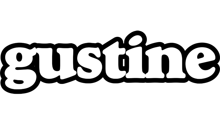 Gustine panda logo