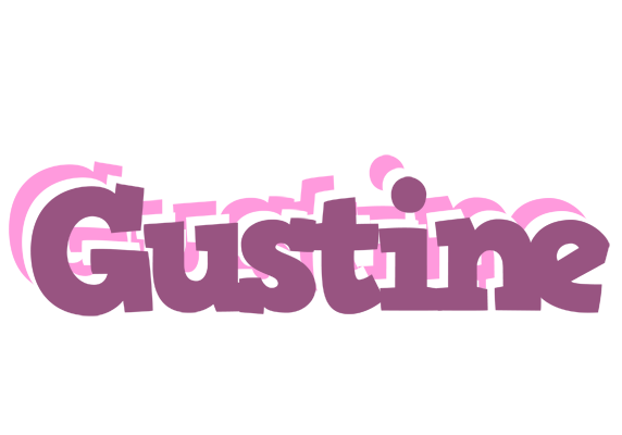Gustine relaxing logo