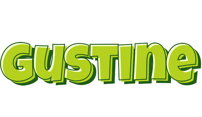 Gustine summer logo