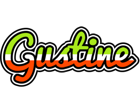 Gustine superfun logo