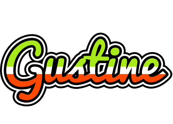 Gustine superfun logo