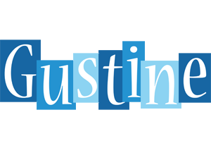 Gustine winter logo