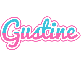 Gustine woman logo