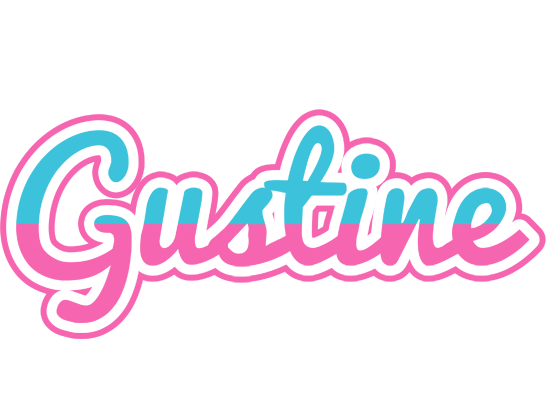 Gustine woman logo