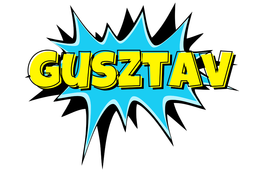 Gusztav amazing logo